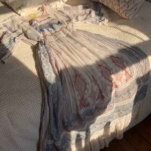 Anthropologie maxi dress